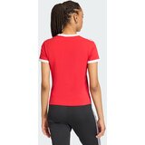 Adidas Majica živo rdeča / bela | Shoptok.si