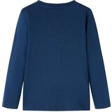  Dječja majica dugih rukava modra 128 | shoptok.hr
