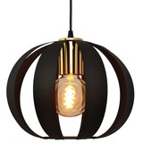  Visilica na sajli NEWTON 3xE27/15W/230V, crne boje | Eponuda.com