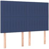  Krevet box spring s madracem LED plavi 140x190 cm od tkanine | shoptok.hr