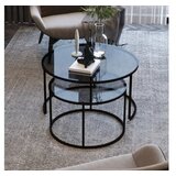 Hanah home Tokyo Stol za dnevni boravak, Crni | Eponuda.ba