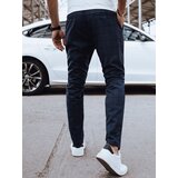 DStreet Spodnie męskie casual ciemnogranatowe Cene