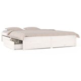The Living Store Posteljni okvir s predali bel 180x200 cm - Posteljni Okvir, (21528138) | Shoptok.si