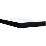  Krevet s oprugama i madracem crni 120 x 200cm od tkanine | shoptok.hr