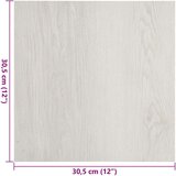 vidaXL Samoljepljive podne obloge 55 kom PVC 5,11 m² bež | shoptok.hr