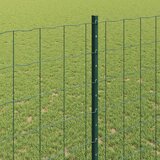 Euro ograda s postom 10 x 1,4 m Čelik premazan PVC-om Zelena | shoptok.hr