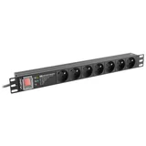 POWER STRIP PDU RACK 19 (1U, 16A, 7X 230V PL, 2m)