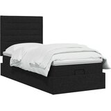  Podesivi krevet s madracem Crna 80 x 200 cm Tkanina | shoptok.hr