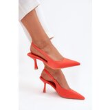 Boto Women's Stiletto Sandals Orange Lunira | Shoptok.si