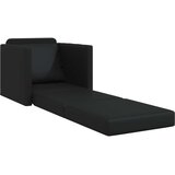  Krevet na razvlačenje 60cm Crna Umjetna koža | shoptok.hr
