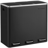 Songmics kos za locevanje odpadkov 3x 18 l, crn, LTB54BK | Shoptok.si