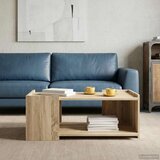  Klubska miza Sonoma hrast 90 x 50 x 33 cm Inženirski les, (5000295459) | Shoptok.si