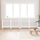  Pokrovi za radijator 2 kom bijeli 172 x 19 x 81,5 cm MDF | shoptok.hr
