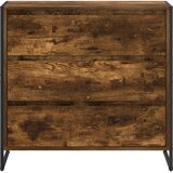  Kreveta Dimni hrast 79 x 36 x 75.5 cm Konstruirano drvo | shoptok.hr