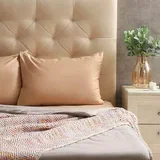 Set posteljine s plahtom Satin Simply Mustard