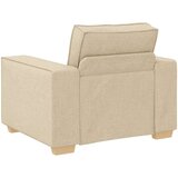 vidaXL Sofa fotelja krem 60 cm tkanina | shoptok.hr