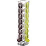 Cheffinger Kovinski dozirnik za 32 kapsul Dolce Gusto Tower, vrtljiv za 360°, Srebrna, (22069057) | Shoptok.si