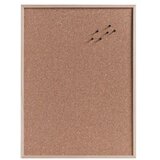  Oglasna deska (79 cm x 59 cm x 14 mm, pluta, šest žebljičkov, ušesa za obešanje) | Shoptok.si