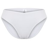 Trendyol White Textured Bikini Bottoms