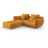 Micadoni Žuta kutna garnitura od bouclé tkanine (promjenjiva) Bloom – Home | shoptok.hr