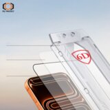 Tel Protect Dust-Free Easy Fit Full Glue 6D kaljeno staklo za iPhone 15 crno - 2 komada | shoptok.hr