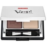 Pupa Vamp! Compact Duo Eyeshadow 006 Brown Vanilla paleta senčil za oči 2,2 g Cene
