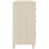  Komoda HAMAR medeno rjava 113x40x80 cm trdna borovina, (20656261) | Shoptok.si