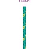  Brodski konop zeleni 8 mm 250 m od polipropilena | shoptok.hr