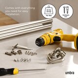 Umbra Jeklena karnisa 213 - 365 cm z nastavljivo dolžino Twilight – | Shoptok.si