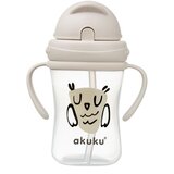 Akuku Boca za vodu sa slamčicom sova na uvlačenje | shoptok.hr
