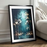  Zidni poster sa ekstra efektom - mistic trees | ePonuda.com