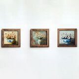 Wallity slika UKZM071, 3 dela, 16 x 16 x 2 cm Cene