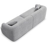 Cosmopolitan Design Svetlo siva sedežna garnitura iz rebrastega žameta 255 cm Campi – | Shoptok.si