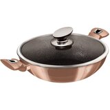 Berlinger Haus BH/7100 Wok ponev s pokrovom, 30 cm, Metallic Line Rose Gold Edition | Shoptok.si