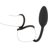 Rebel Cock & Ball Ring with RC Butt Plug Black | Shoptok.si