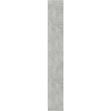 Ormarić za knjige s 5 razina boja betona 40x24x175 cm drveni | Eponuda.com