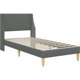  Okvir kreveta s madracem Zidne Tamno siva 90 x 200 cm tkanina - Tamno siva 90 x 200 cm | shoptok.hr