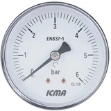 Manometar 1/4" 63mm 0-6 bara 243