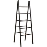  Ljestve za deke s obje strane Crna 50 x 50 x 159 cm Bambus Slike