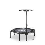 Klarfit jumpanatic fitnes trampolin,44“ / 112 cm ø, ročaj, zložljivi, črne barve Cene