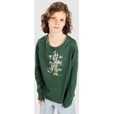 Columbia Dobson Pass Kids Longsleeve T-Shirt rain forest / hike on Cene