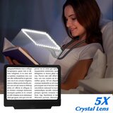 NZQXJXZ povečevalno steklo s 5x povečavo in lučko za okoli vratu | Shoptok.si