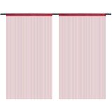  Zavese iz nitk 2 kosa 140x250 cm bordo barve | Shoptok.si
