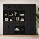  Ormar sa policama Crni hrast 70 x 42,5 x 225 cm | shoptok.hr