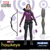 Hasbro Marvel F3856 Marvel Legends MCU Disney Plus Kate Bishop Hawkeye Series Akcijska 6-palčna zbirateljska igrača, 3 dodatki, 1 del za sestavo figure, več, (21041564) Cene