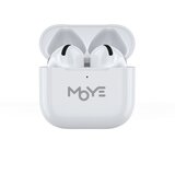 Moye AURRAS 3 LITE brezžične slušalke - bele barve | Shoptok.si