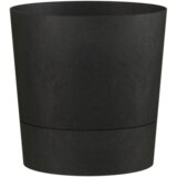  Cvetlični lonec foss okrogli 35 cm - živahno črna | Shoptok.si