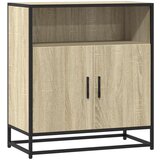 vidaXL Komoda sonoma hrast 68x35x76 cm inženirski les | Shoptok.si