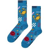 Happy Socks Dokolenke CANCER SOCK Modra u