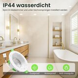 ALUSSO 10x LED vgradna svetilka 3CCT IP44 | Shoptok.si